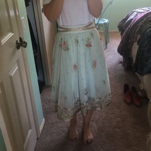 Free people tool skirt